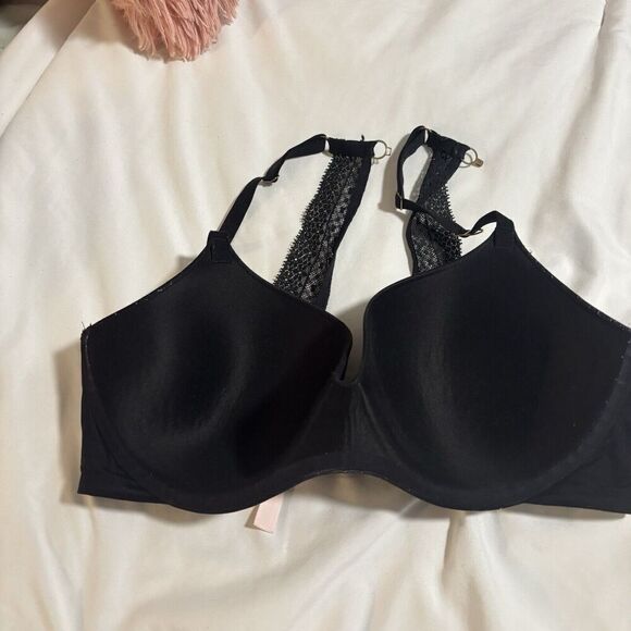 Victoria Secret Women's Bra Incredible 36D Classic Elegant Racerback Underwire - Picture 2 of 9